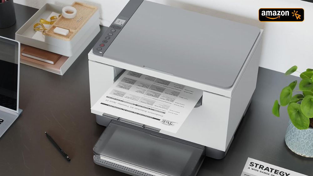 Bestpreis für HP LaserJet bei Amazon: Multifunktionsdrucker (Drucken, Kopieren, Scannen) inkl. Tonerkartusche für 700 Seiten
