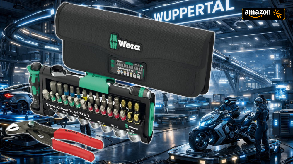 Wieder günstiger lagernd: 40-teiliges Set aus Wera Tool-Check, Knipex Cobra und Tasche