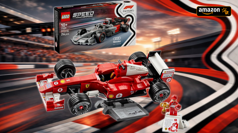Zum F1-Saisonstart | Amazon haut Lego F1-Rennwagen von Audi, Ferrari und Co. raus