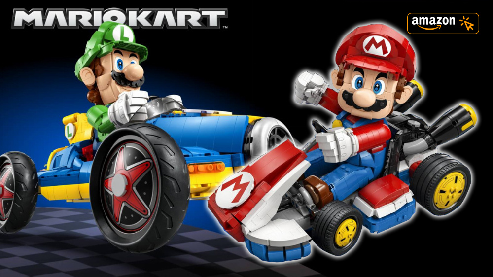 Lego kündigt Luigi im Turboflitzer an - doch Mario zieht zum Bestpreis im Kart vorbei