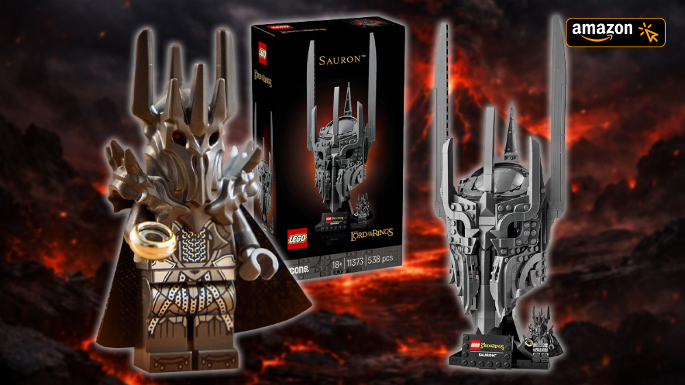 Nur noch Stunden: Lego Sauron Helm mit Minifigur zum Amazon-Tiefstpreis sichern