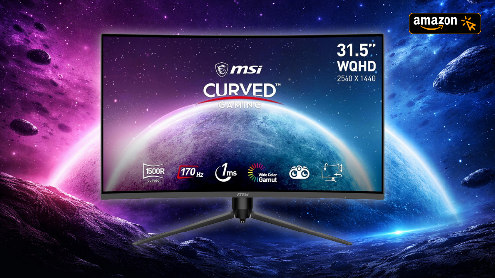 Mehr Übersicht beim Zocken: 32-Zoll-Curved-Gaming-Monitor zum neuen Bestpreis