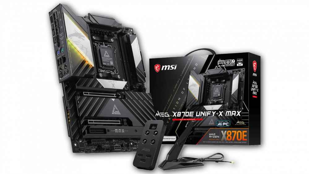 MSI MEG X870E Unify-X Max: AM5-Mainboard mit DDR5-10600+-Support