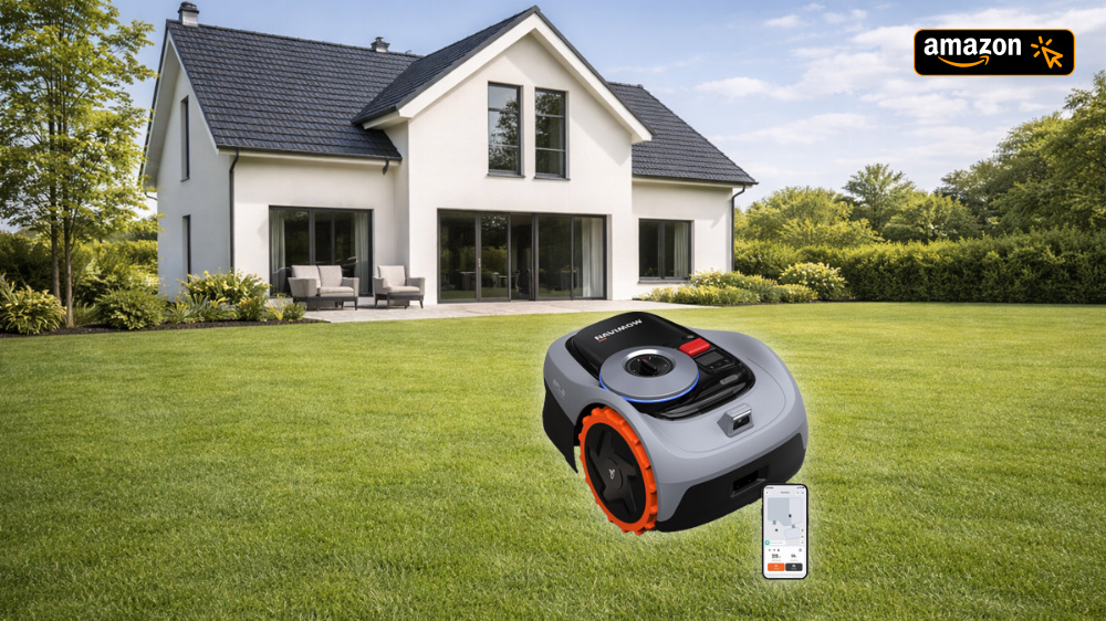 Rasenpflege ohne Aufwand: Smarter Mähroboter jetzt zum Tiefstpreis
