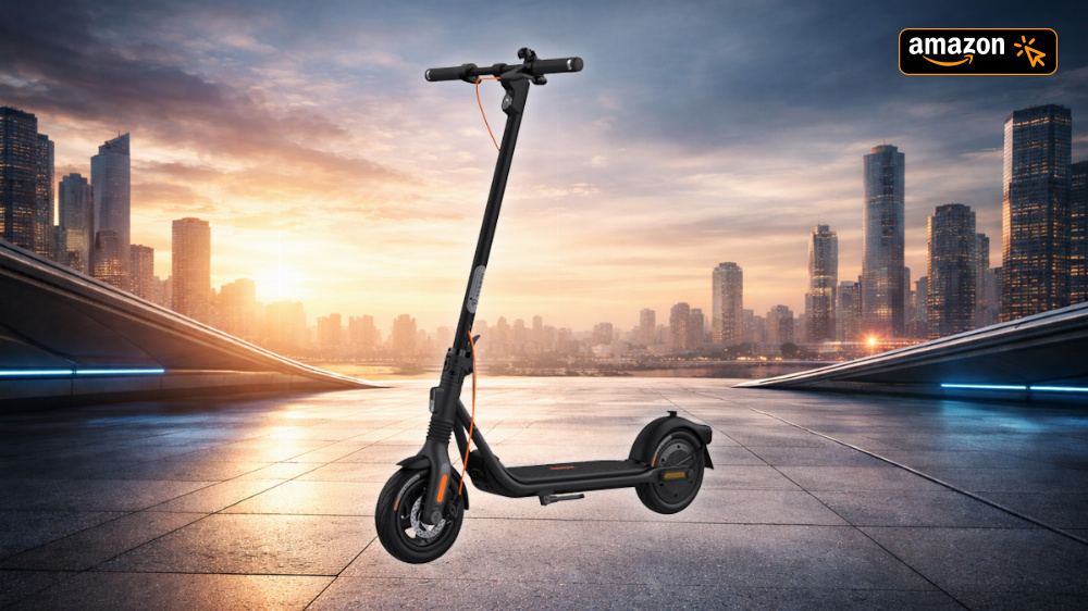 Straßenzugelassener E-Scooter: Bei Amazon mit starkem Rabatt mitnehmen