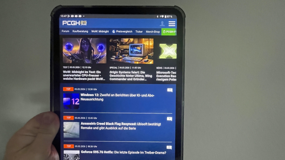 Tabwee T60 Pro im Praxis-Test: So gut bewährt sich das 13,4-Zoll-Tablet mit riesigem Zubehörpaket im Alltag