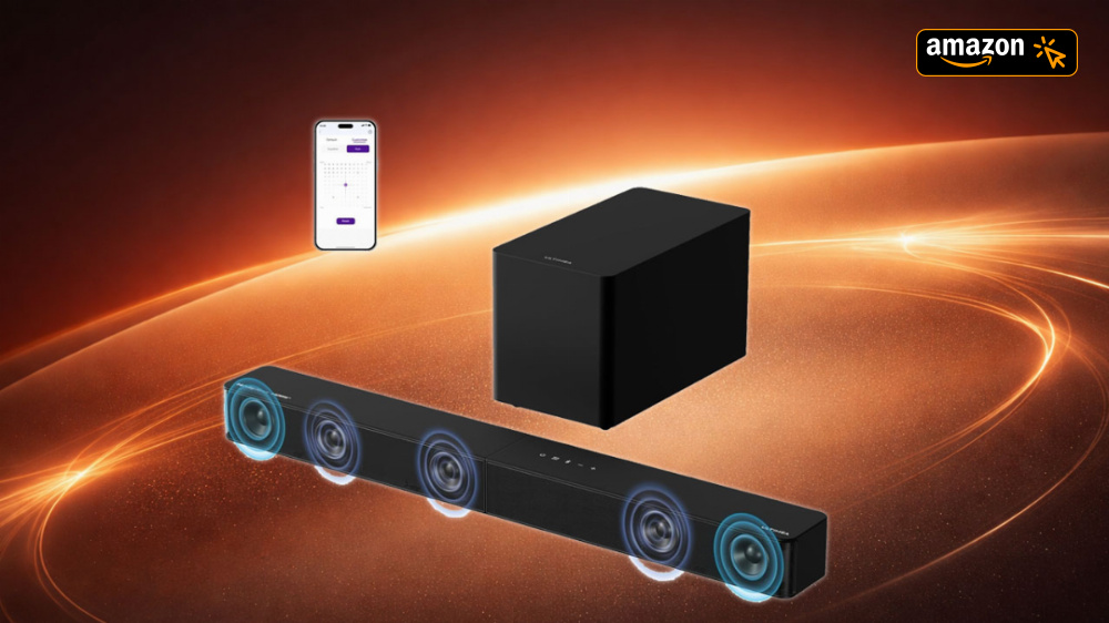 Doppelt sparen bei "4D-Soundbar" mit fragwürdiger Leistungsangabe?