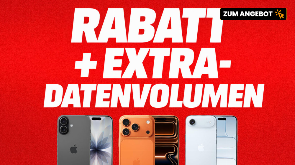 Bis zu 30% Rabatt und Extra-Datenvolumen: Vodafone startet GigaMobil-Aktion - iPhone 17 Pro Max ab 0,99 €