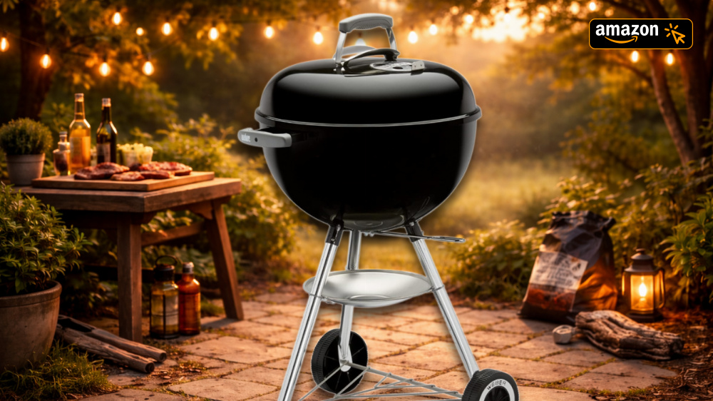 Für Grillfans und Bratwurstkönige: Amazon schiebt den Weber Kugelgrill mit 44 % Rabatt aufs Rost