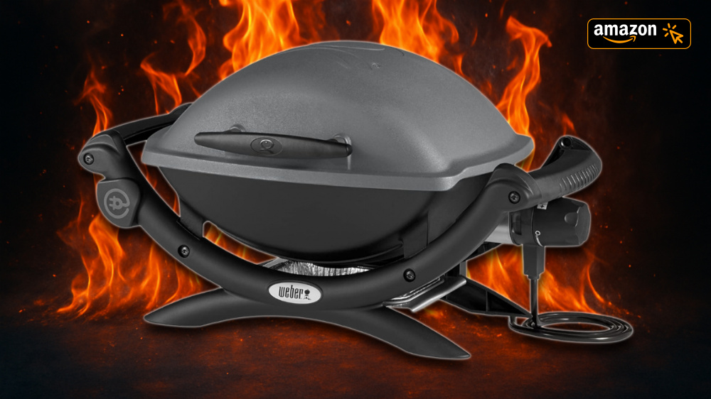 Grillt gerade allen davon: Weber Q 1400 ist Amazons meistbestellter Elektrogrill im Spring Sale