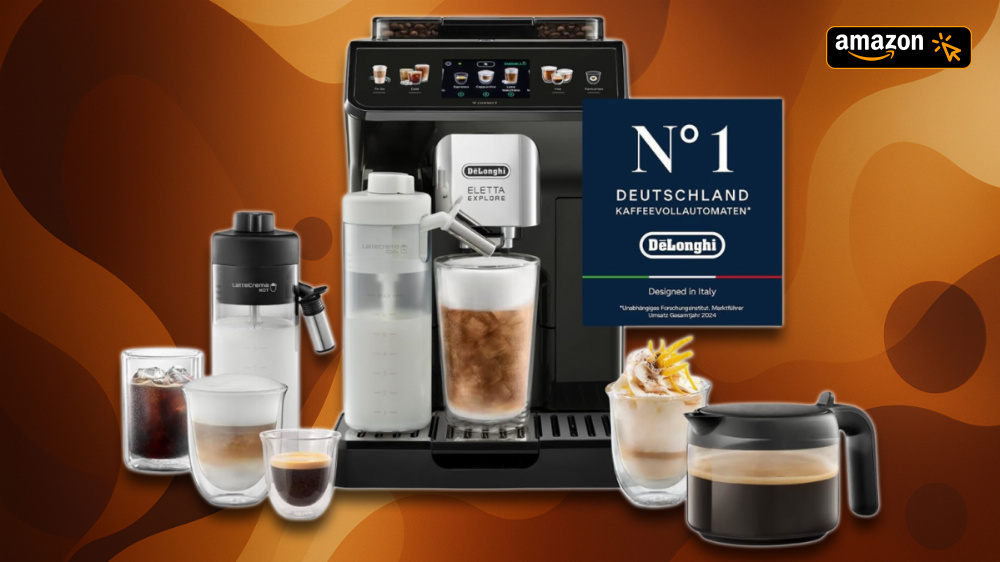 DeLonghi, Siemens, Philips - bis zu 38 % billiger gehen Topseller-Kaffeevollautomaten am Spring Sale weg