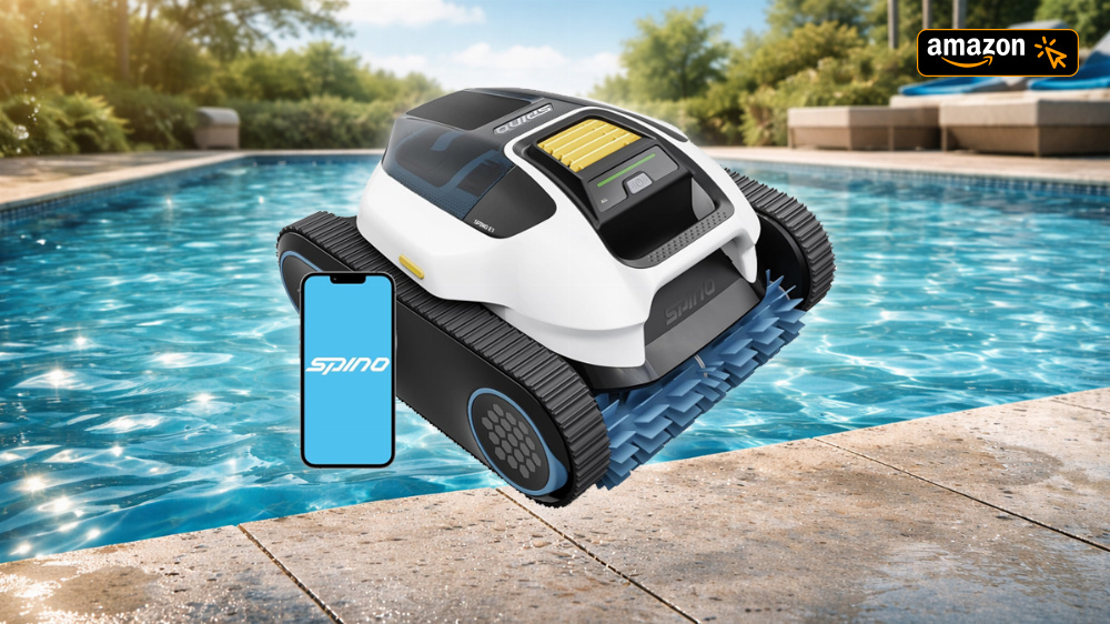 Sauberer Pool, ohne Arbeit: Starker Poolroboter bei Amazon günstig wie noch nie