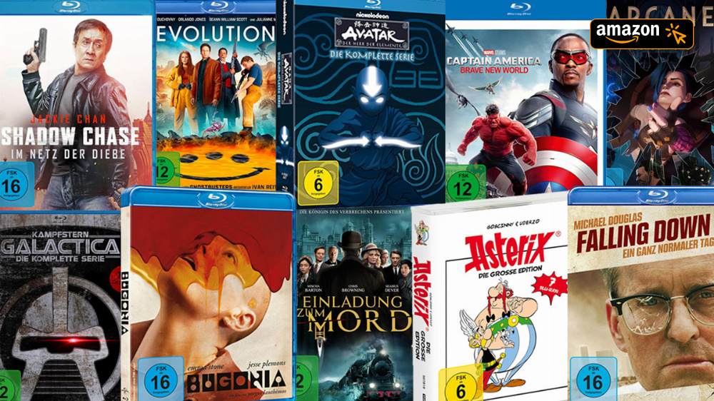 Amazon reduziert Blu-rays: Arcane - League of Legends, Captain America, Tron: Ares etc.