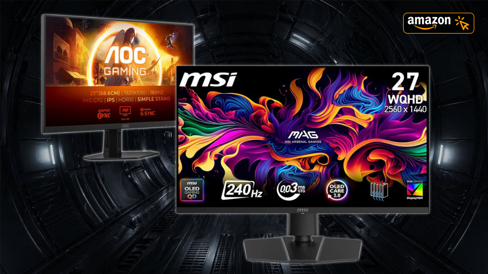 Ab 99 Euro | 27-Zoll-Gaming-Monitore im befristeten Amazon-Angebot (Update)