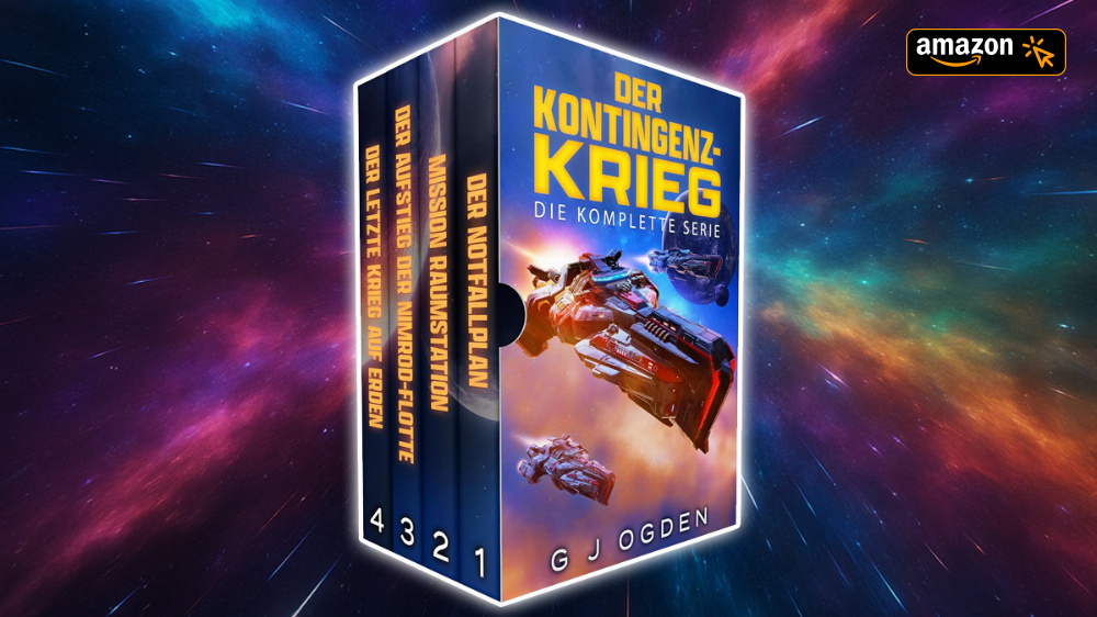 Amazon verschenkt E-Books: 4 Sci-Fi-Bände mit über 1.350 Seiten und spannender Prämisse