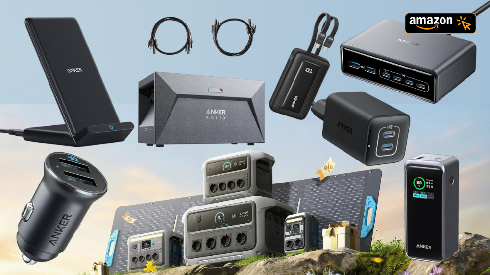 Anker im Preisrutsch: Amazon rabattiert USB-Ladegeräte, Powerbanks und Balkonkraftwerk-Speicher (Update: Neue Deals)