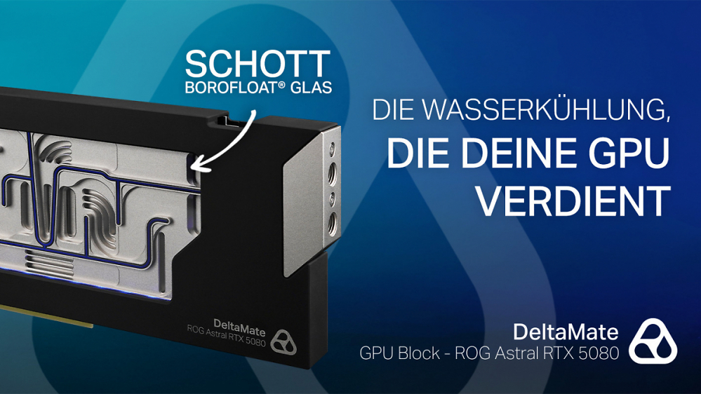Thermal Grizzly Deltamate für Asus ROG Astral RTX 5080: Deshalb kostet der GPU-Block 549,90 Euro