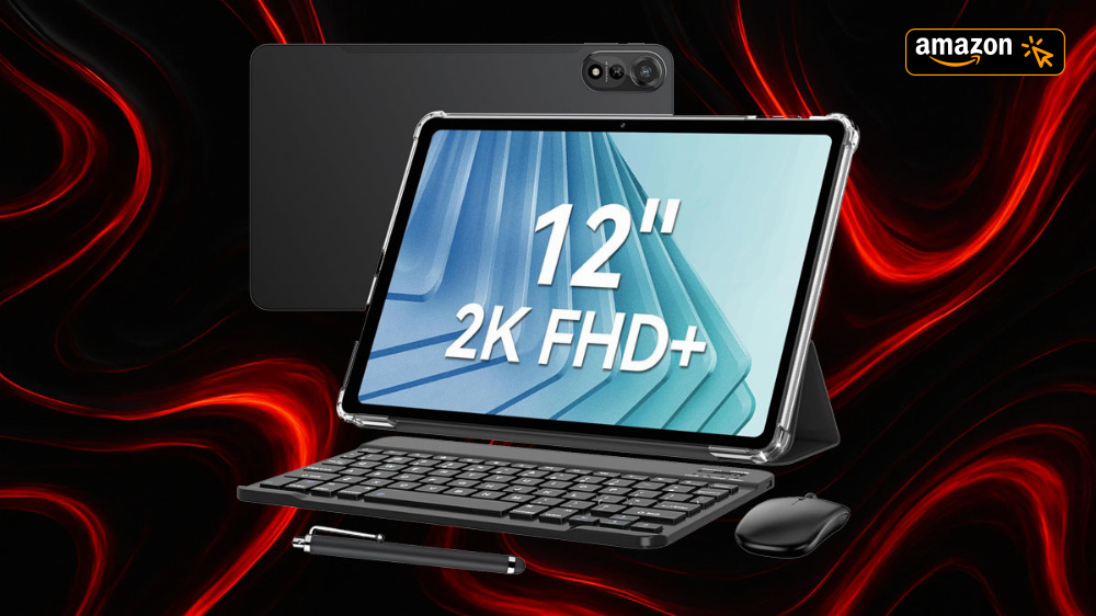 Befristet nur 179,99€: Diese Tablet-Laptop-Kombi hat 12 Zoll, 256 GB und viel Zubehör - Amazon-Sonderangebot