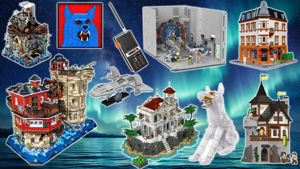 7.654 Klemmbausteine à 2,3 Cent: Bluebrixx holt bei Amazon auf - Astronom, drei ???, Stargate, Burg Bärenfels im Spring Sale