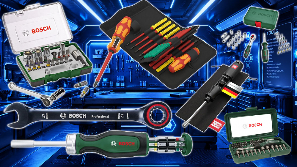Befristeter Bit- und Ratschen-Sale: Wera VDE-Set, Inbus und Bosch ab 12,49 € bei Amazon