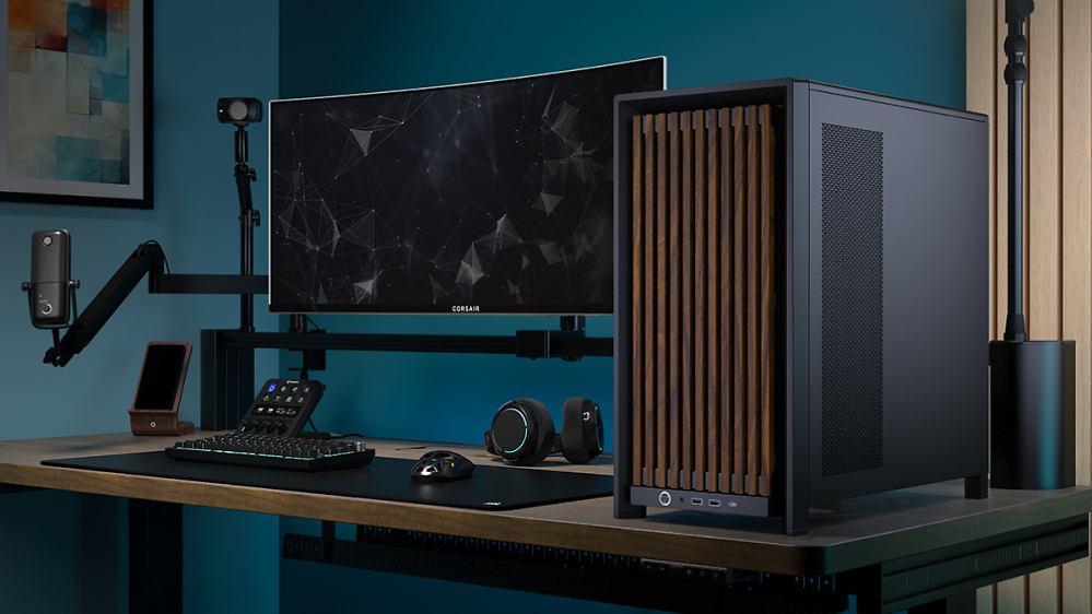 Corsair Frame 4000X RS und 4000D Wood RS: RGB-Front und Echtholz für modulare Mid-Tower