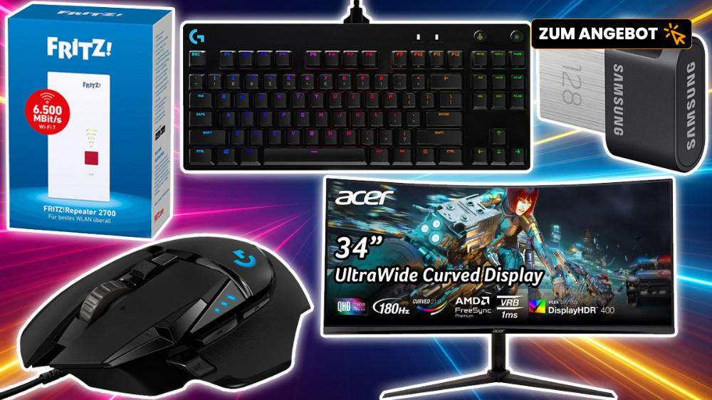 "Kein Aprilscherz" sagt Media Markt: Diese Deals gibt es nur heute - Fritz!, Logitech & Co.