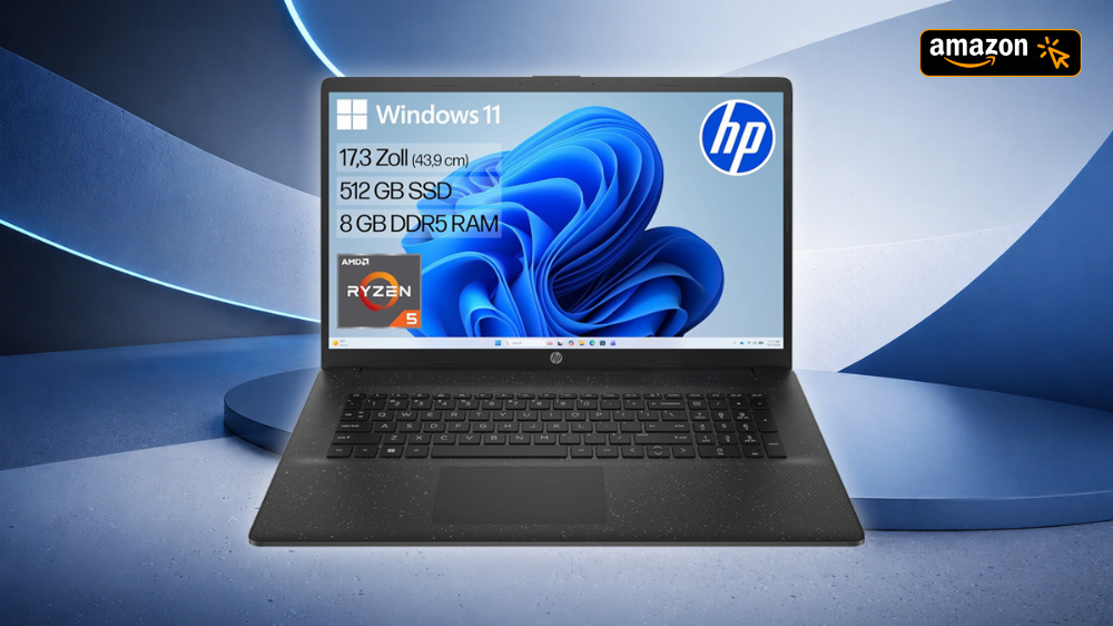 Günstiger Alltags-Laptop: HP-Notebook bei Amazon zum aktuellen Bestpreis erhältlich