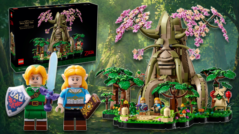 Zwei Legenden in einem Lego-Set: Amazon verkauft Zelda-Diorama günstiger als anderswo