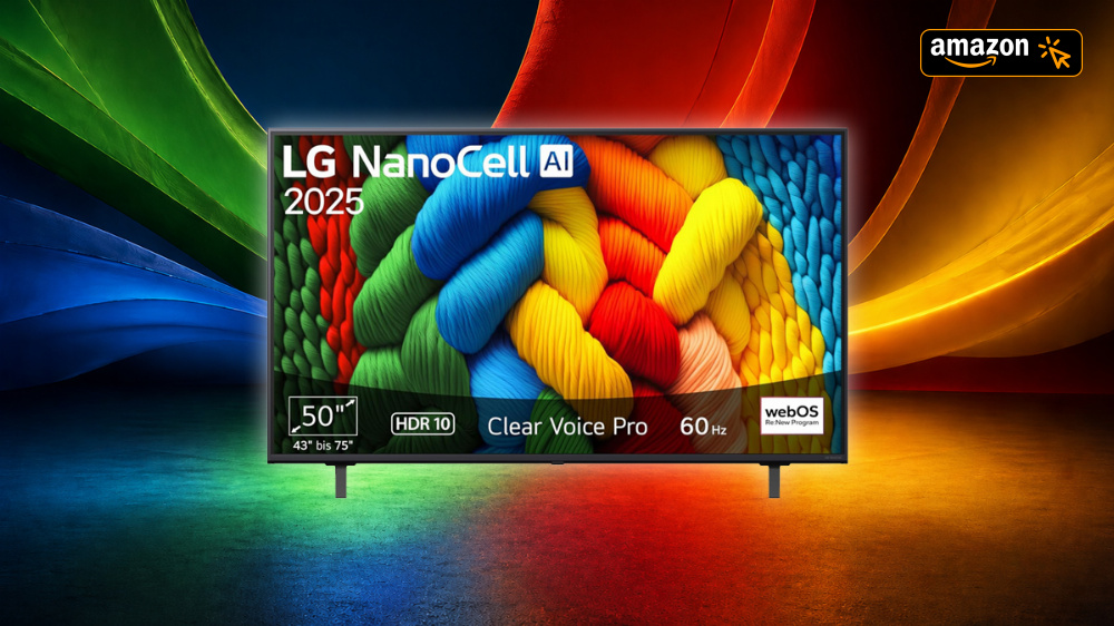 Zeit für ein TV-Upgrade? LG 50-Zoll-4K-Modell jetzt deutlich reduziert