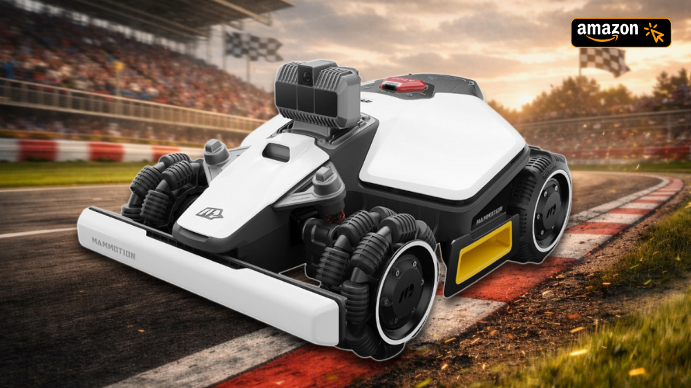 Formel-1-Auto oder Mähroboter? Der Mammotion Luba fährt ohne Kabel und mit 900 € Rabatt ins Ziel