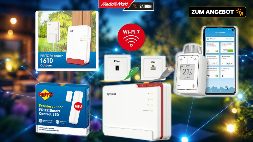 Zu Bestpreisen | Outdoor AVM FritzRepeater, Fritzbox 5690 Pro und mehr bei MediaMarkt