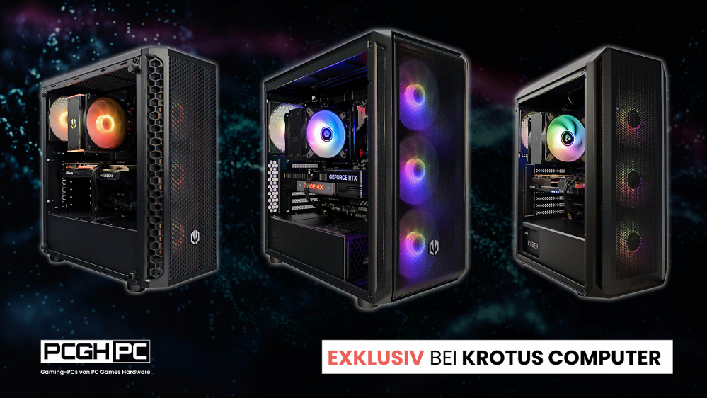 PCGH-PCs: Jetzt bei Krotus Computer - Gaming-PCs mit Top-Service