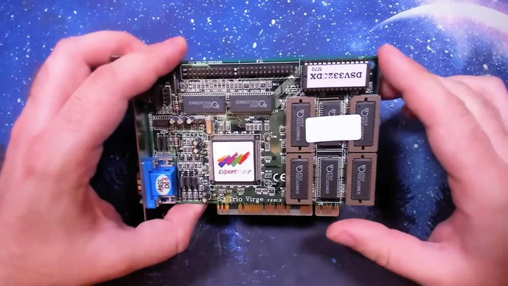 30 Jahre alten GPU‑"Fehler" behoben: S3-Karte sieht dank VBIOS-Hack endlich Schwarz