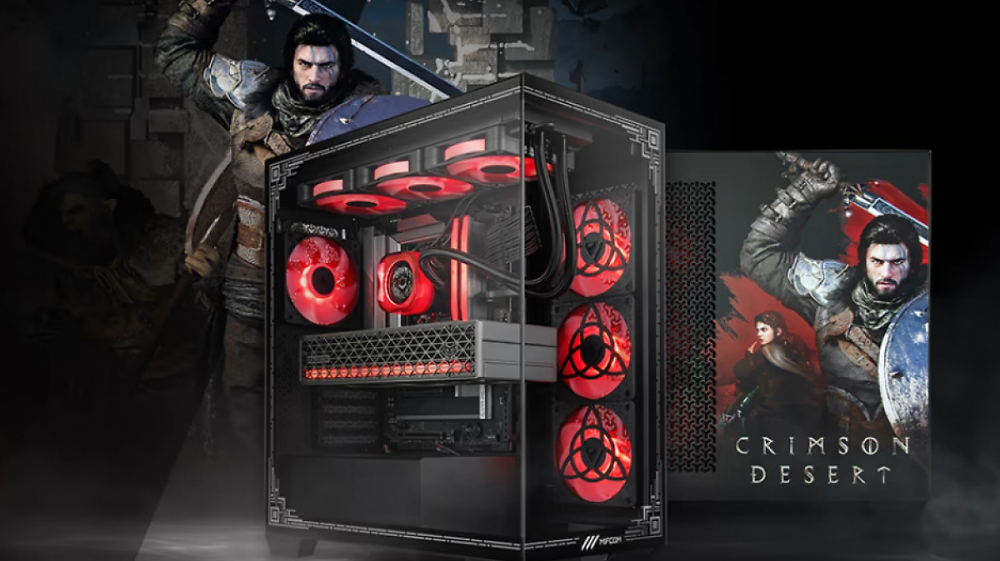 Exklusiver Custom-PC: Welche Hardware steckt in der Crimson Desert Gaming Edition?