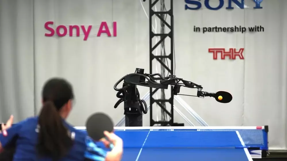 Maschine gegen Mensch: KI-gesteuerter Roboter von Sony erreicht Profi-Niveau im Tischtennis