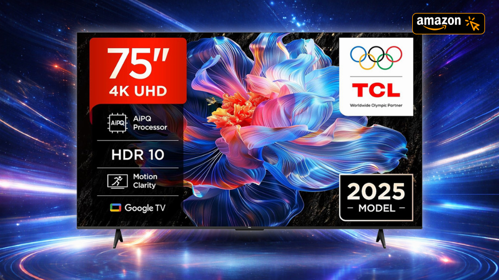 Kino-Feeling für Zuhause: 75-Zoll-TV fällt bei Amazon auf unter 500 Euro