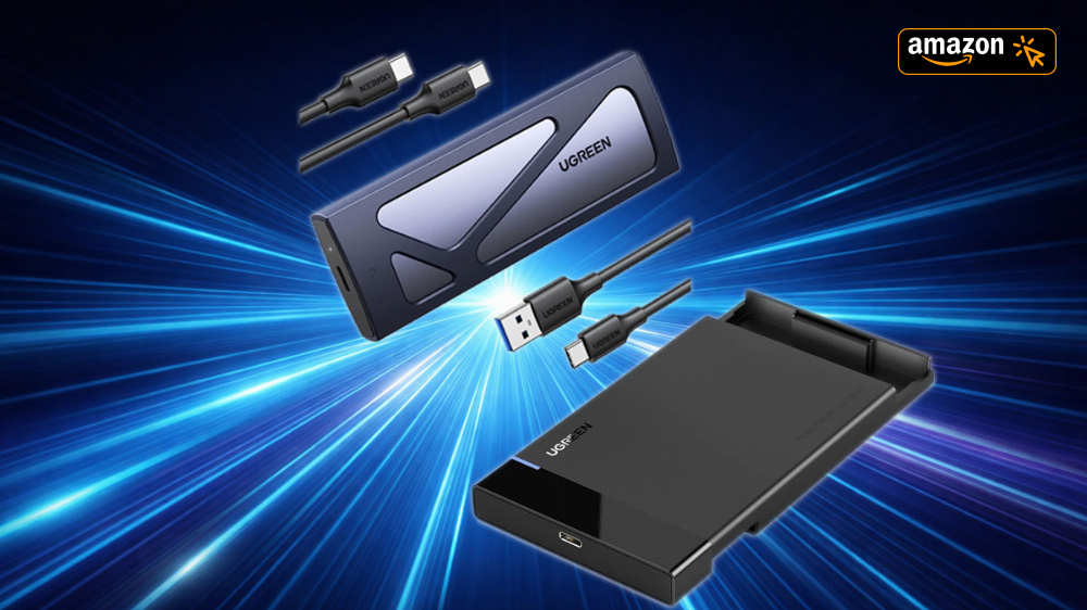 Amazon-Bestseller Ugreen 90541: USB-SSD-Gehäuse wieder im Angebot