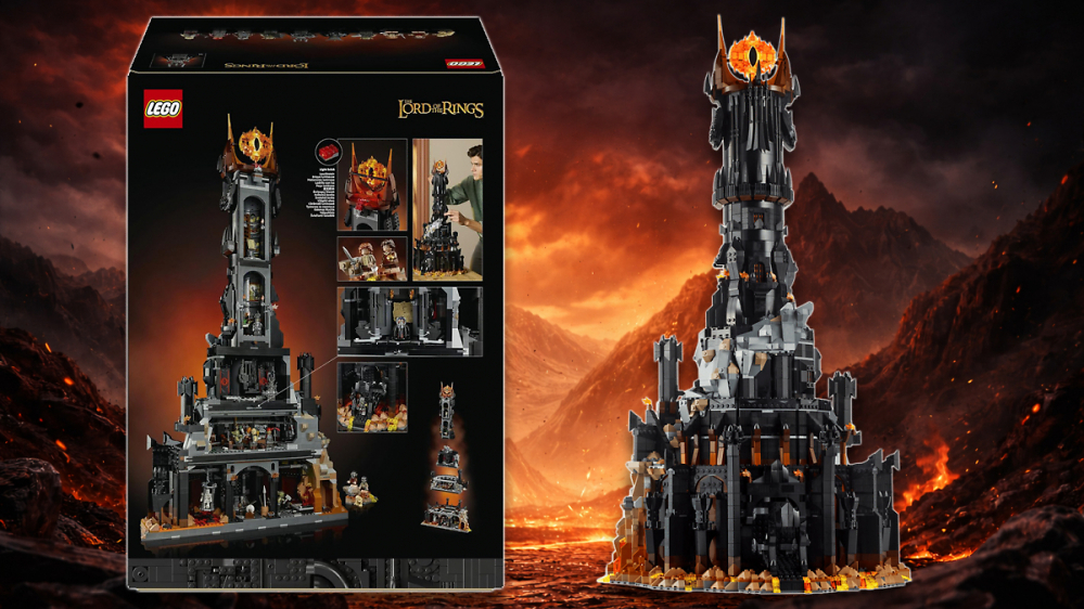 Herr der Ringe fürs Regal: Amazon verkauft den dunklen Lego-Turm günstiger als alle anderen Händler