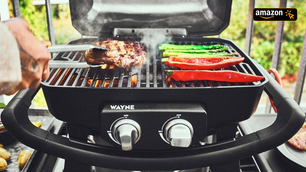 Nur noch heute: Amazon-Coupon für 24 % Rabatt auf Gasgrill Burnhard Wayne