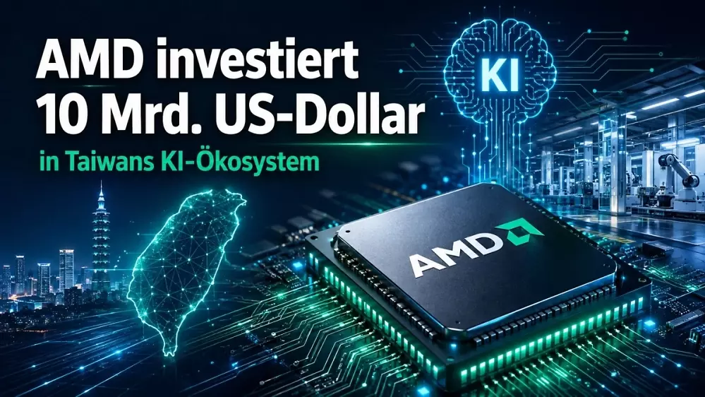 Mehr als 10 Milliarden US-Dollar: AMD "eskaliert" in Taiwan