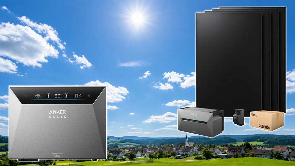 Warum sind die Module so schwarz? Deutscher Shop verkauft Anker Solarbank 3 im Sparbundle