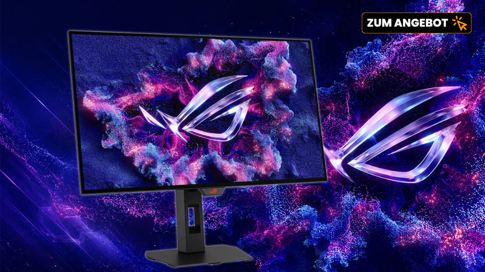 Asus-Monitor im Preissturz nicht bei Amazon - Mit Tandem-OLED, 280 Hz & USB-C