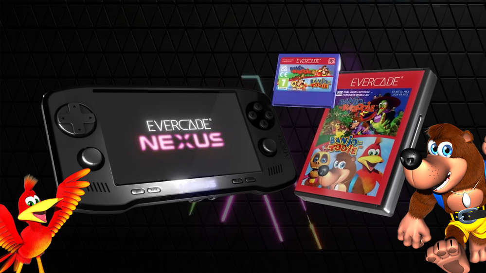 Evercade Nexus: Neuer Retro-Handheld bringt Banjo-Kazooie und Tooie zurück auf Cartridge