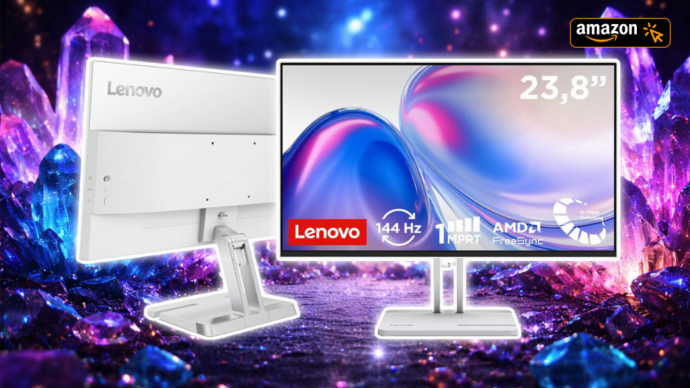 Nur 79 Euro: Gaming-tauglicher Lenovo-Monitor geht bei Amazon günstiger als je zuvor weg