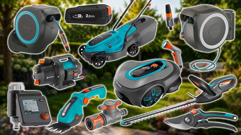 Nur kurze Zeit bei Amazon: Gardena zu Bestpreisen - Mähroboter, Schlauchboxen, 18V-Akkus & Heckenscheren ab 15,99 €
