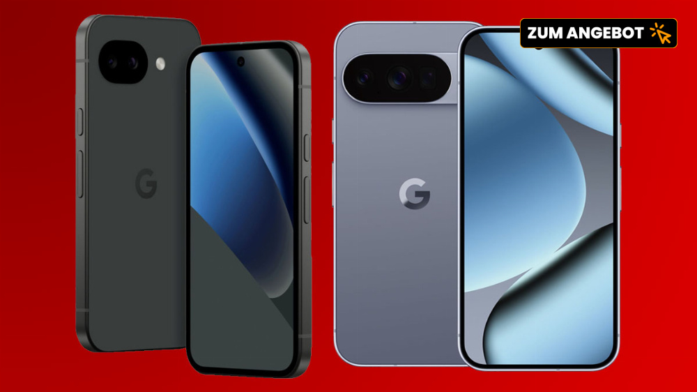 Starke Vodafone-Rabatte bis 09. Juni: Neueste Google Pixel mit Tarif nur 1 Euro