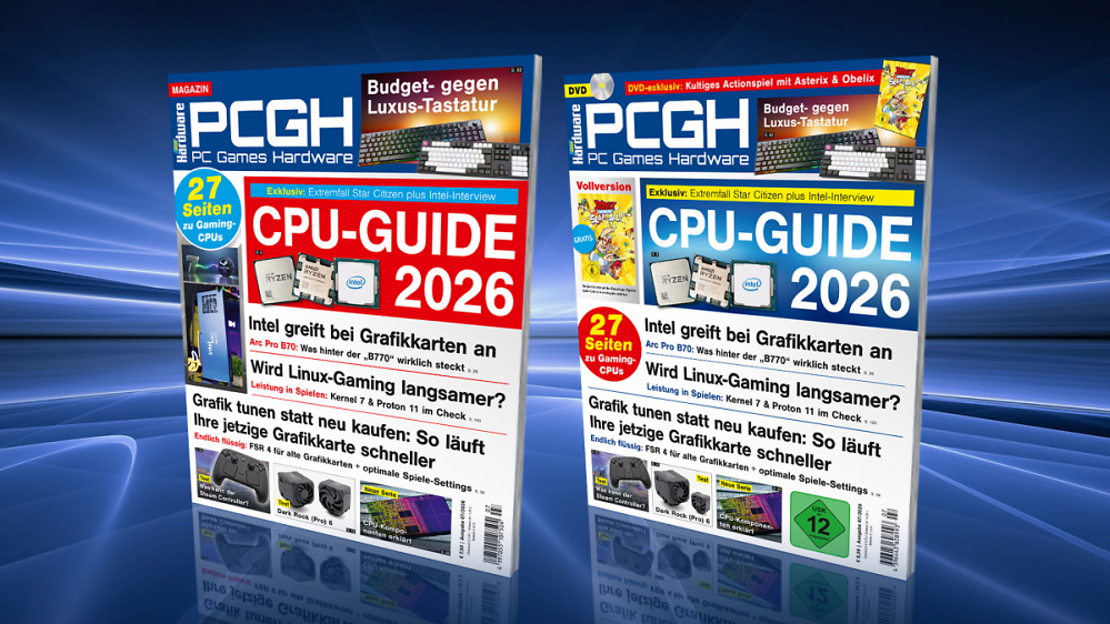 PC aufrüsten oder optimieren? CPU-Guide + heiße GPU-Tricks in PCGH 07/2026