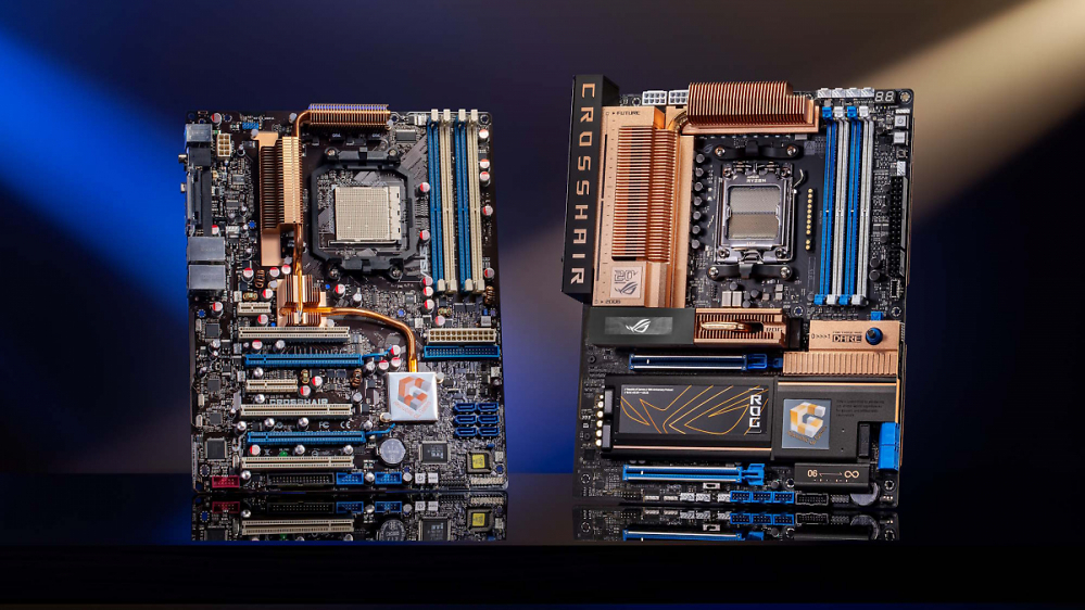 Kult-Kupferkühler jetzt aus Aluminium: Asus zeigt Jubiläums-Mainboard