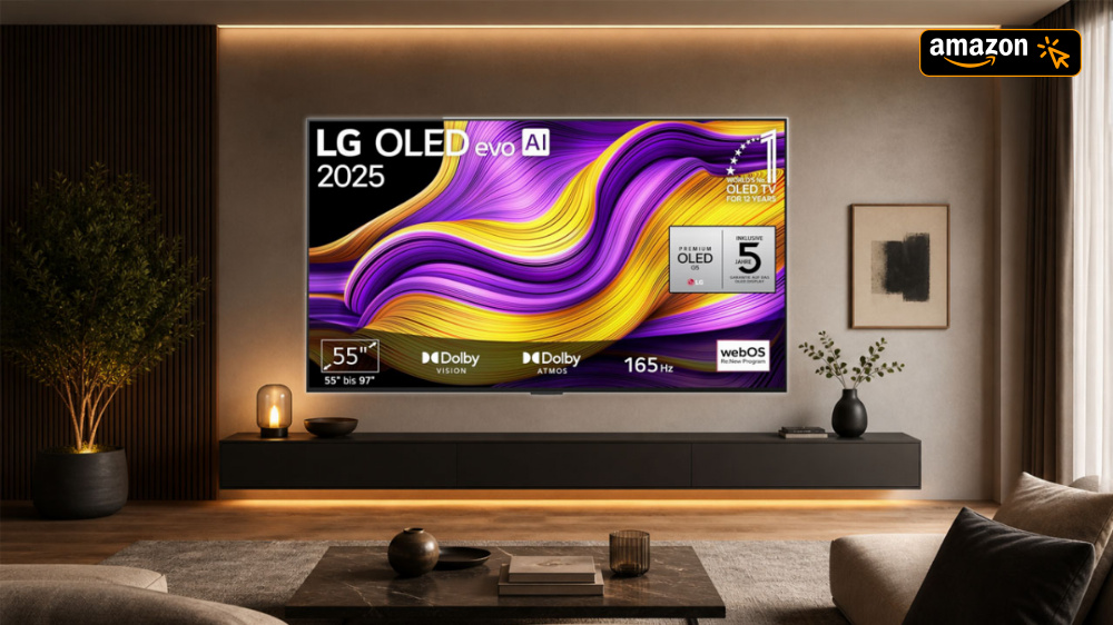 LG OLED-Topmodell nie günstiger | Amazon drückt den Preis auf ein neues Tief