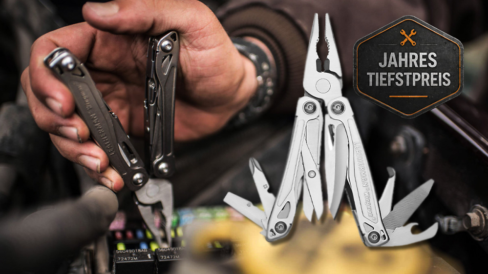 Original Leatherman Wingman zum Jahrestiefstpreis: Multitool vor Vatertag mit seltenem Rabatt (Update)